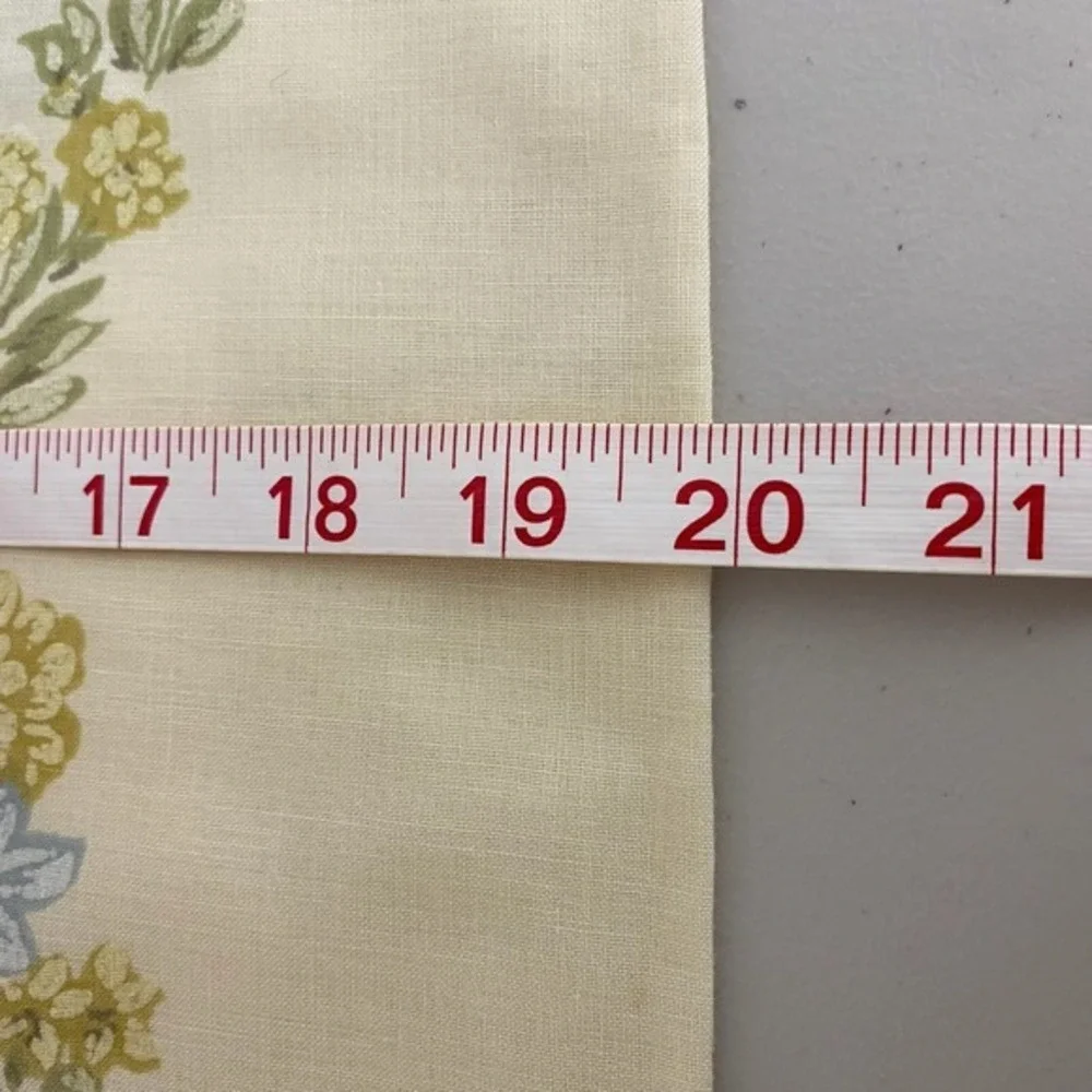 Vtg JP Stevens Tastemaker Pillowcase 20x31‎ Standard Queen Muslin Floral Cottage